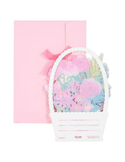 Sanrio My Melody Flower Basket Greeting Card