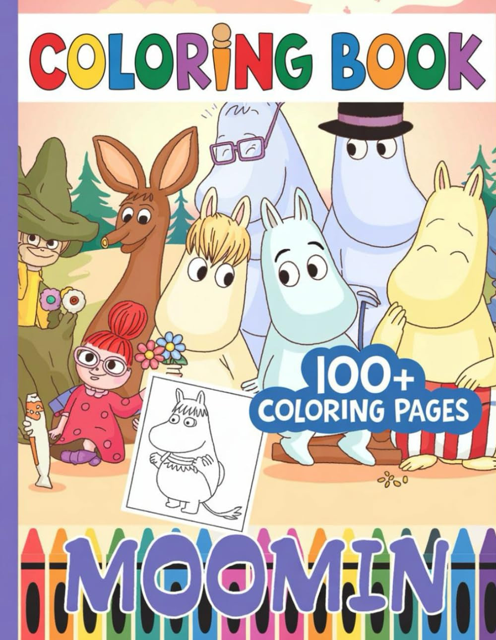 Moomin's coloring book