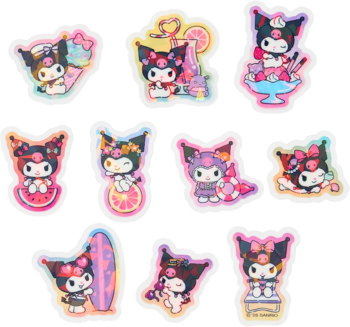 Sanrio Summer Seal - Kuromi