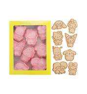 Sanrio Cookie Cutter DIY Baking Mold - 8 Pieces Set