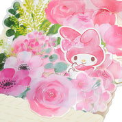 Sanrio My Melody Flower Basket Greeting Card