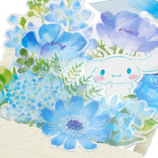 Sanrio Cinnamorol Flower Basket Greeting Card