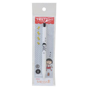 Chibi Maruko-Chan Sarasa R Ballpoint Pen - Black