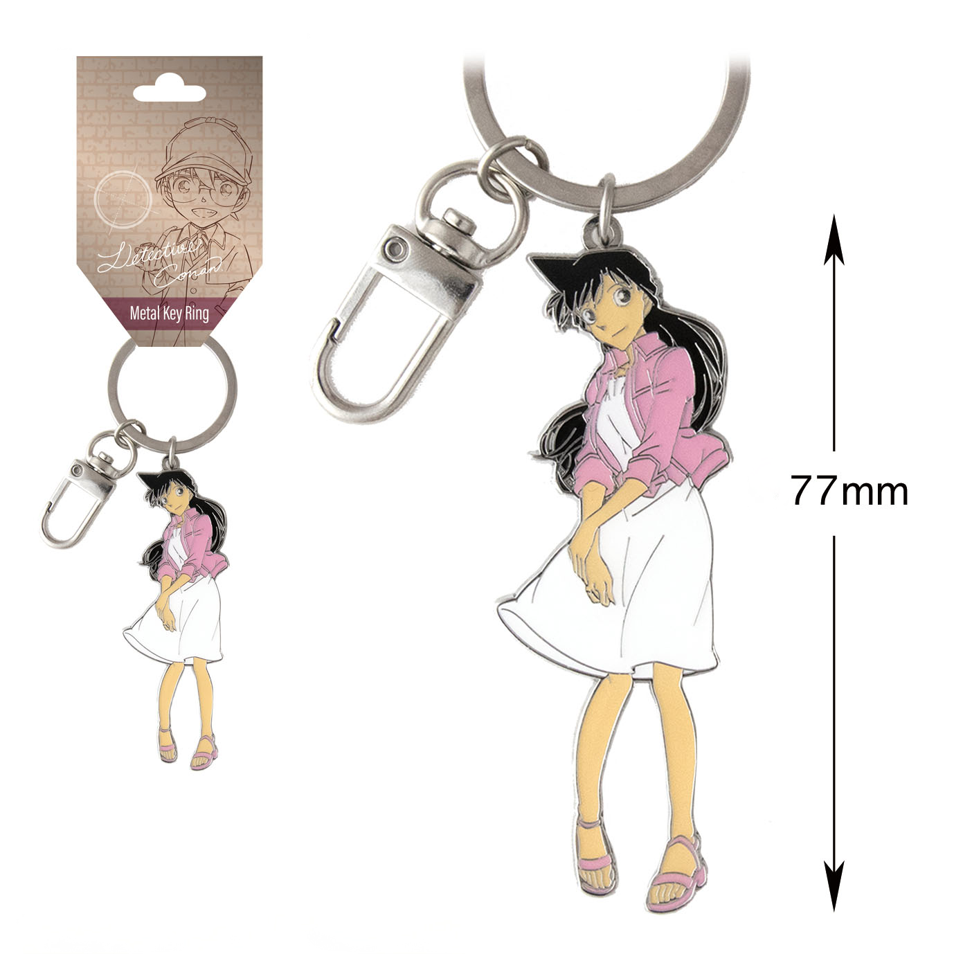 Detective Conan Metal Key Ring