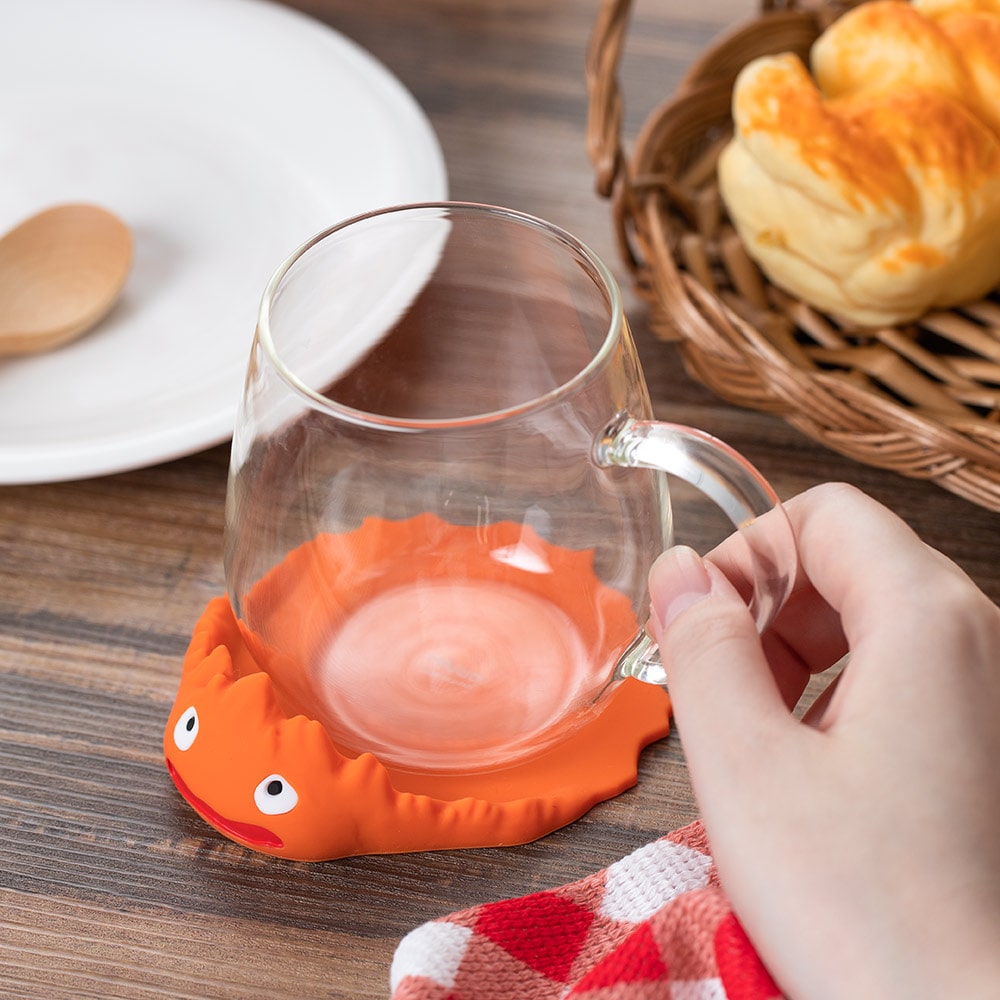 Howl's Moving Castle Calcifer Coaster