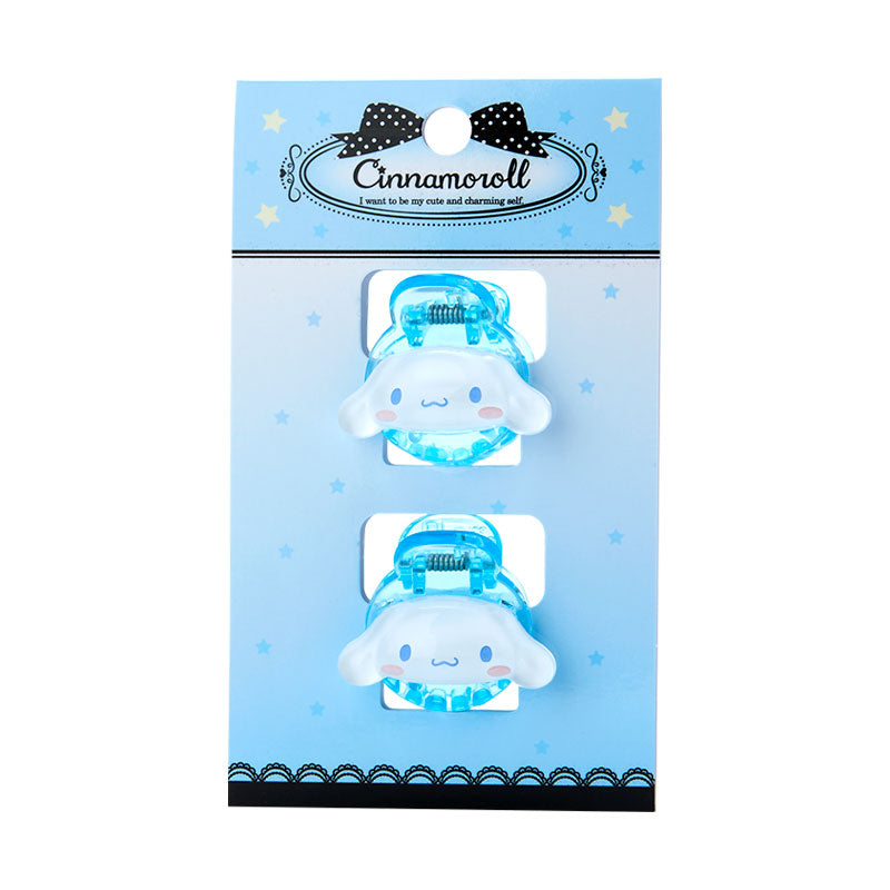 Cinnamoroll Clear Mini Hair Clip Set