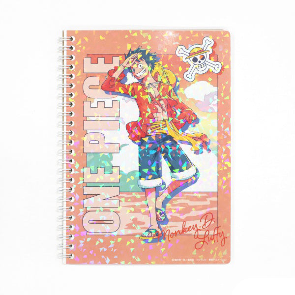 Luffy Glitter hologram Notebook