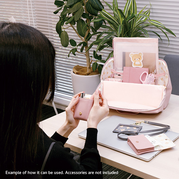 Stand Big Pouch (Rilakkuma Black)