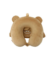 Rilakkuma Hooded Neck Pillow