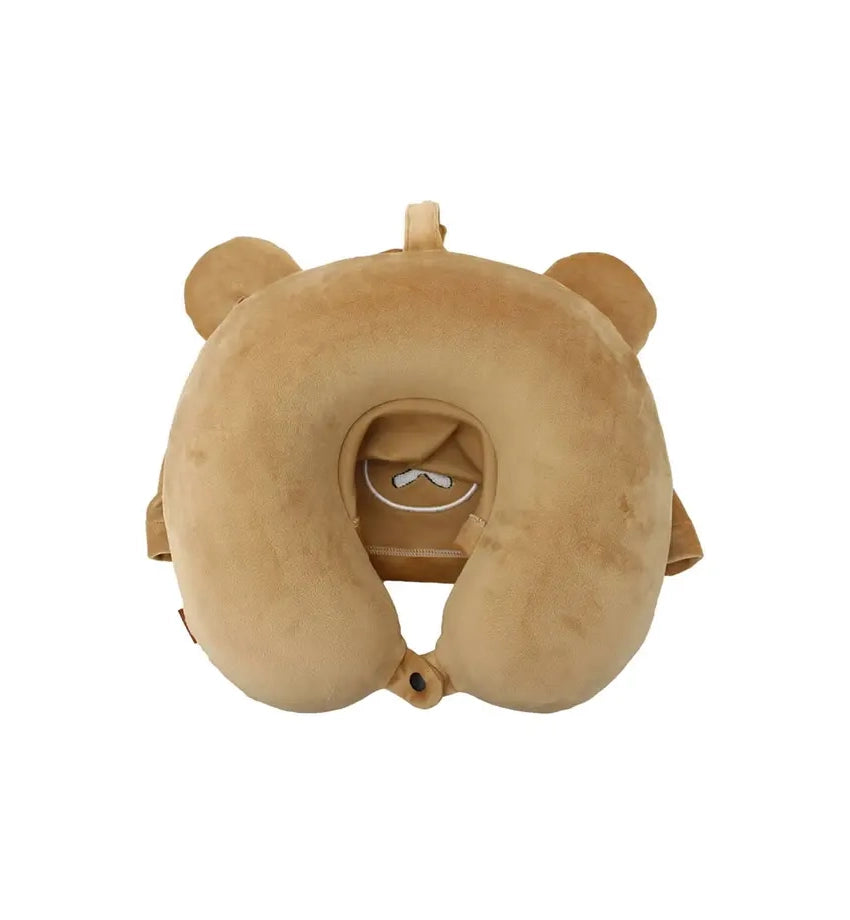 Rilakkuma Hooded Neck Pillow