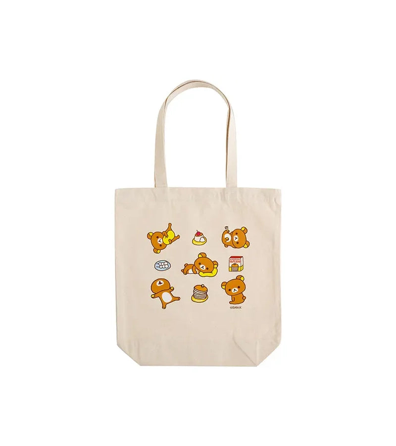 Rilakkuma Tote Bag - Rilakkuma Natural