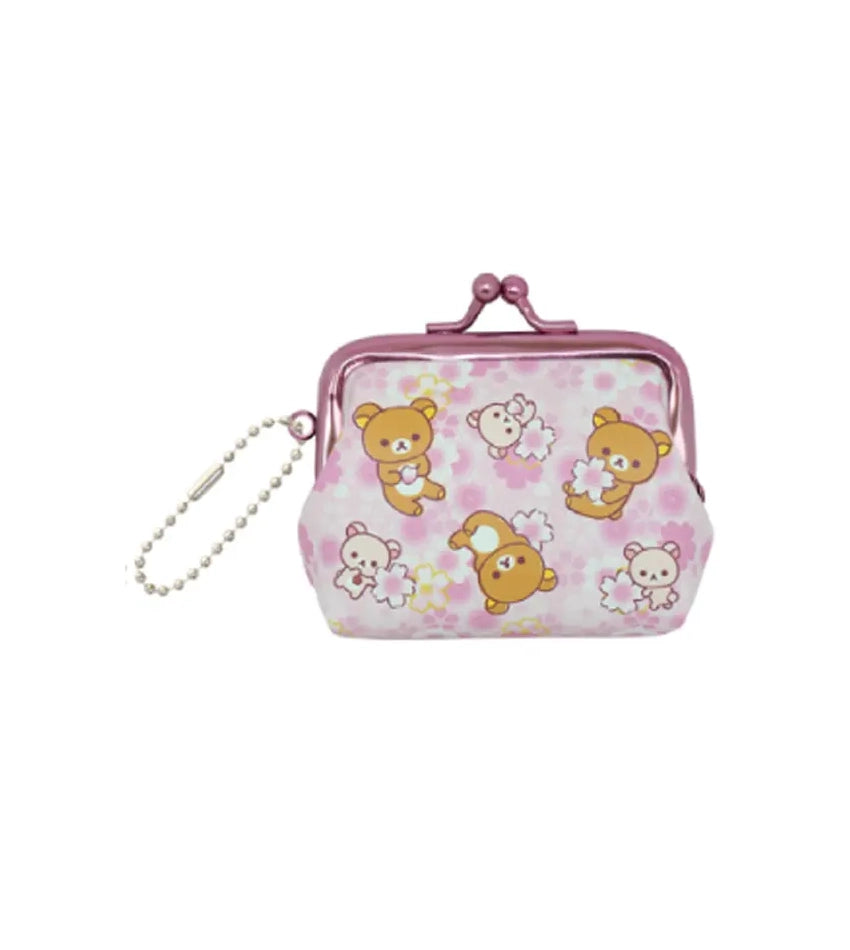 Rilakkuma Mini Pouch - Rilakkuma Sakura
