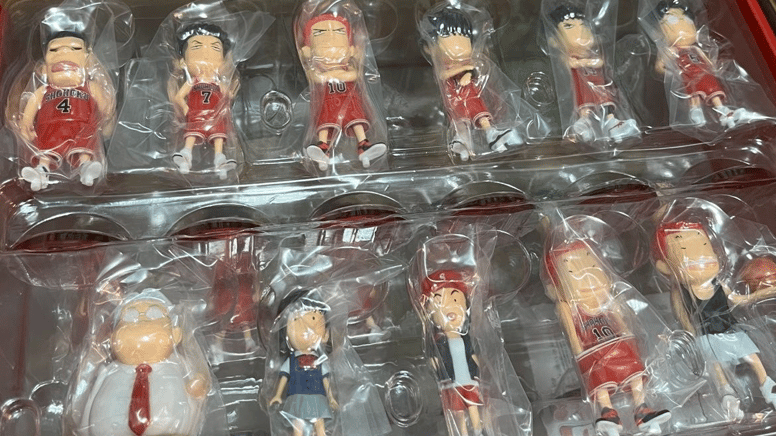 The FIRST SLAM DUNK FIGURE COLLECTION