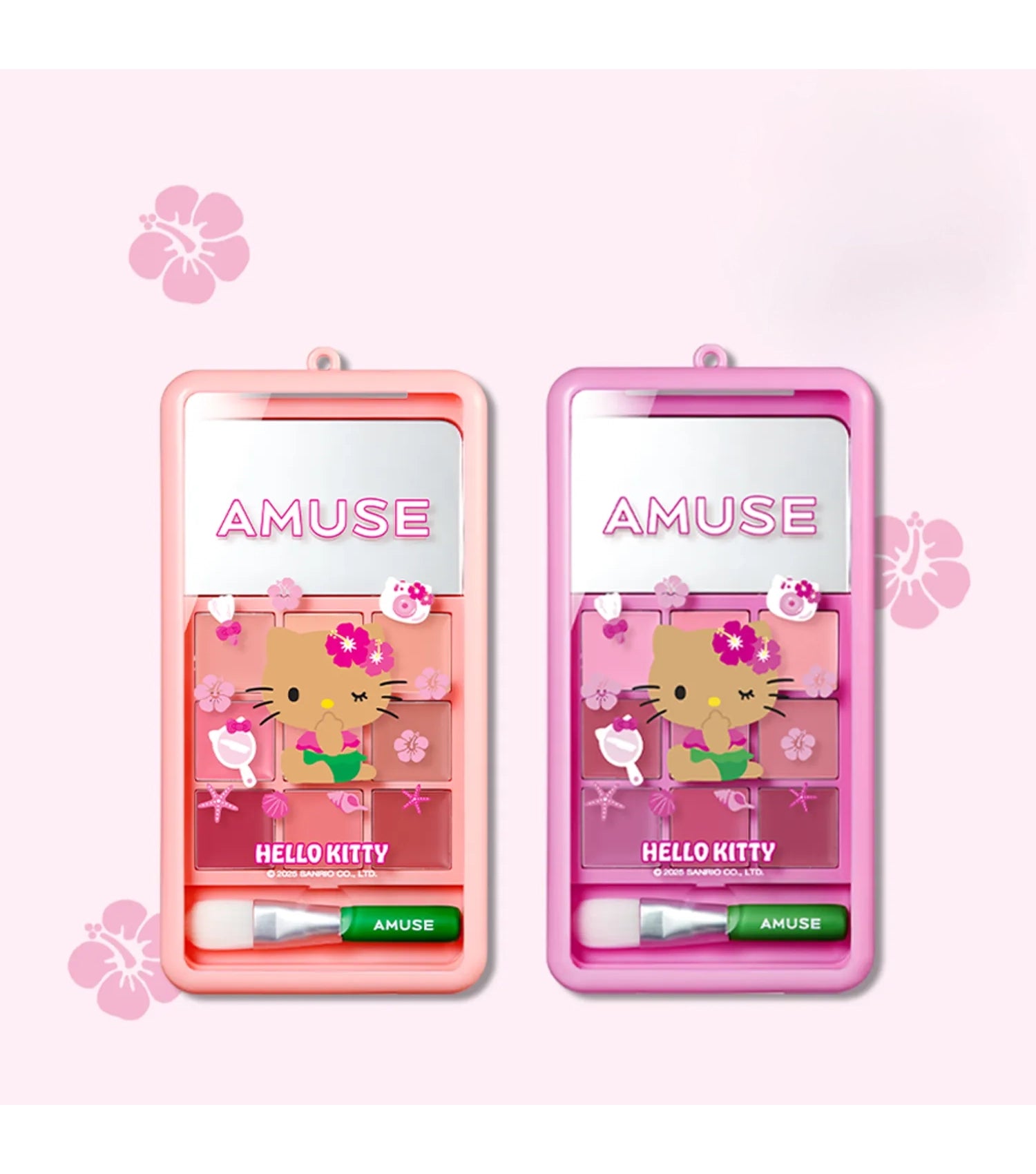 AMUSE LIP & CHEEK PALETTE PHONE [TANNING HELLO KITTY LIMITED EDITION]