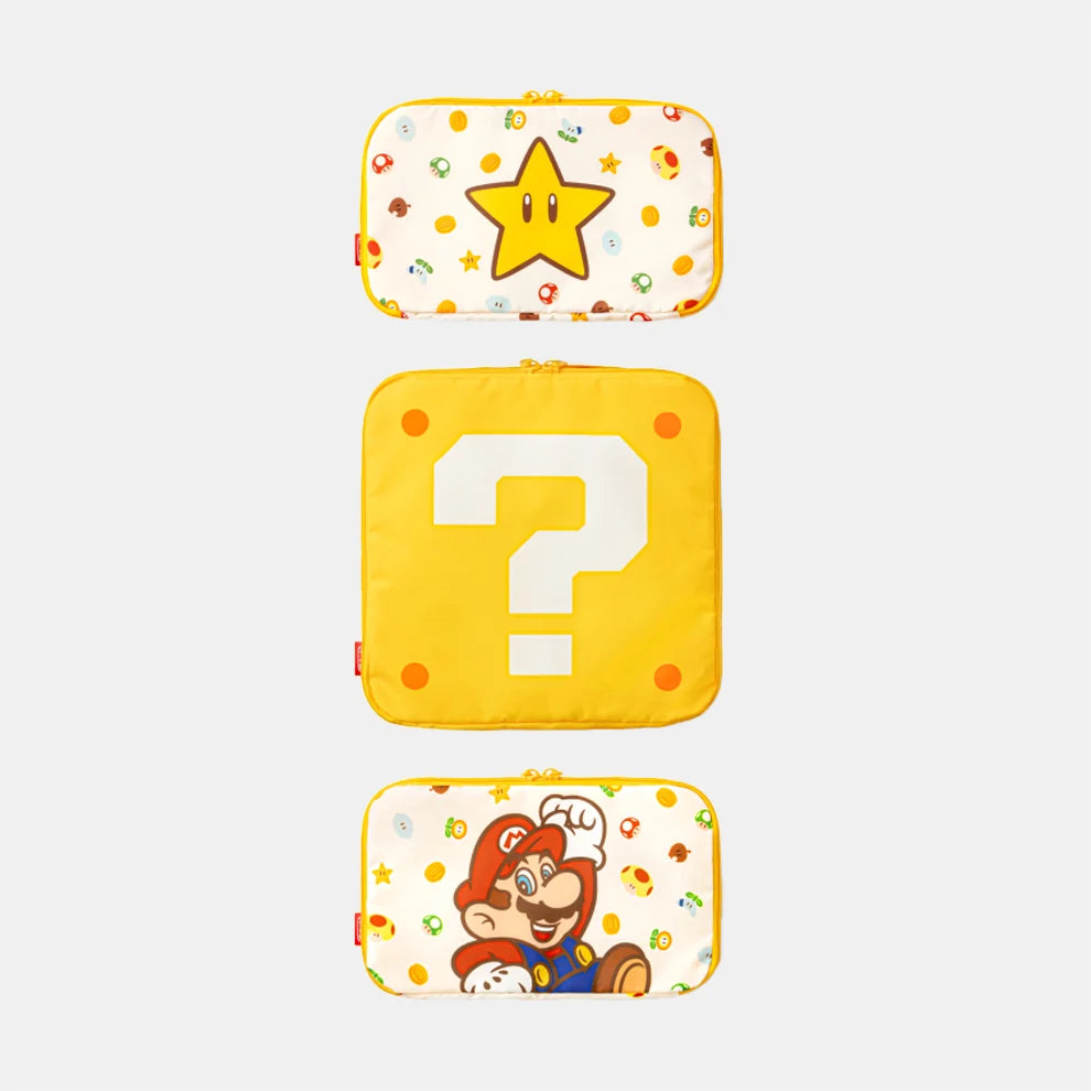Super Mario Storage Pouch Set