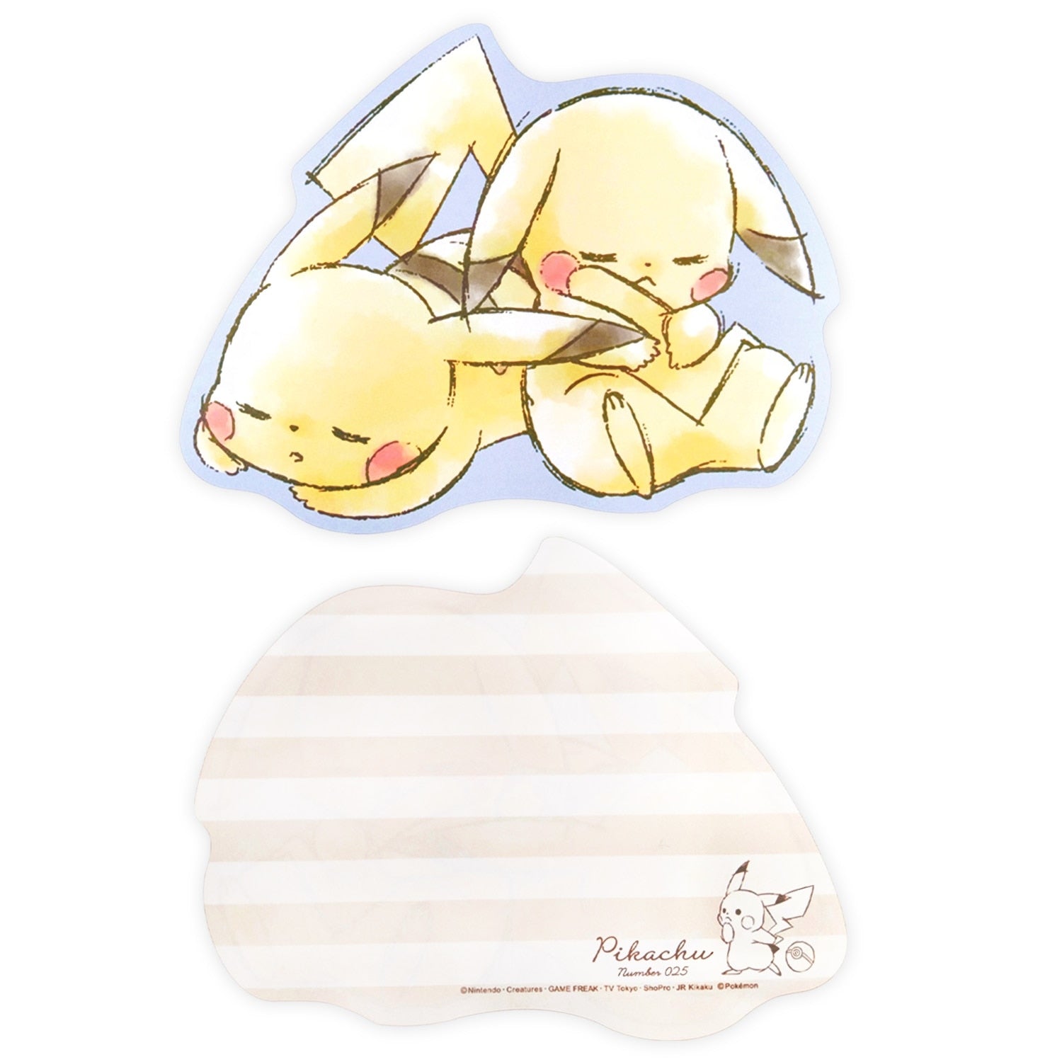 Pokémon Die-cut letter - Pikachu number025
