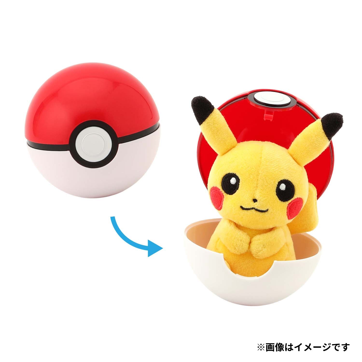 Pokémon Plush Badge in Poké Ball Case vol.1