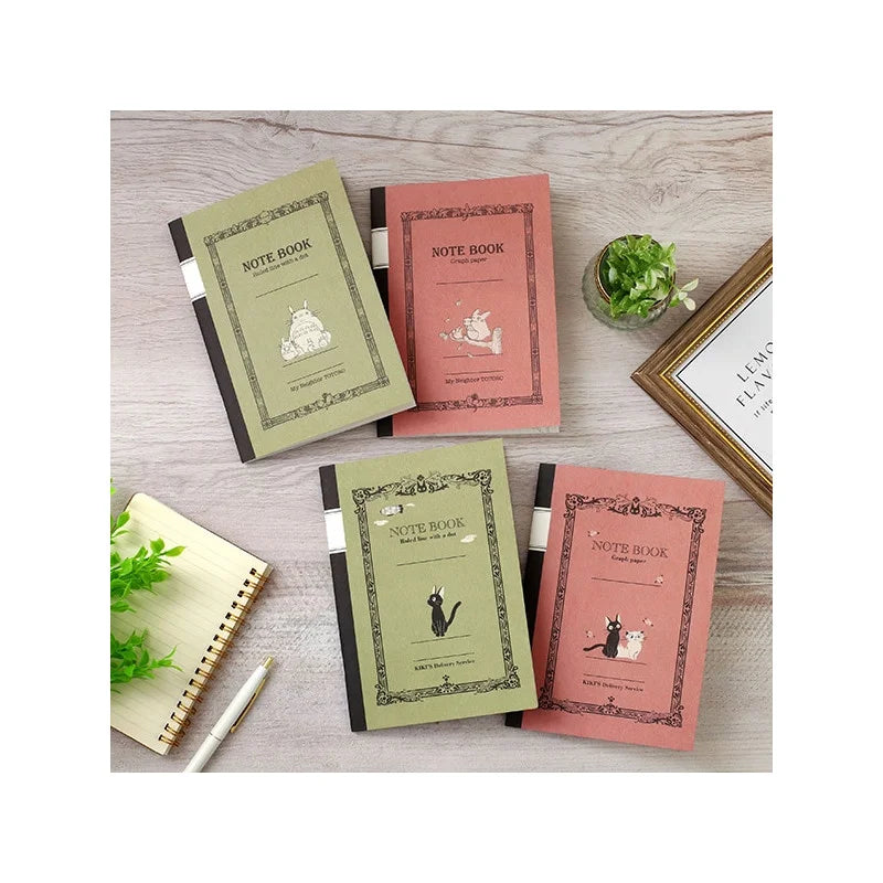 Studio Ghibli retro notebook B6