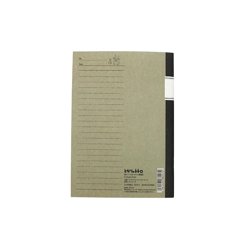 Studio Ghibli retro notebook B6