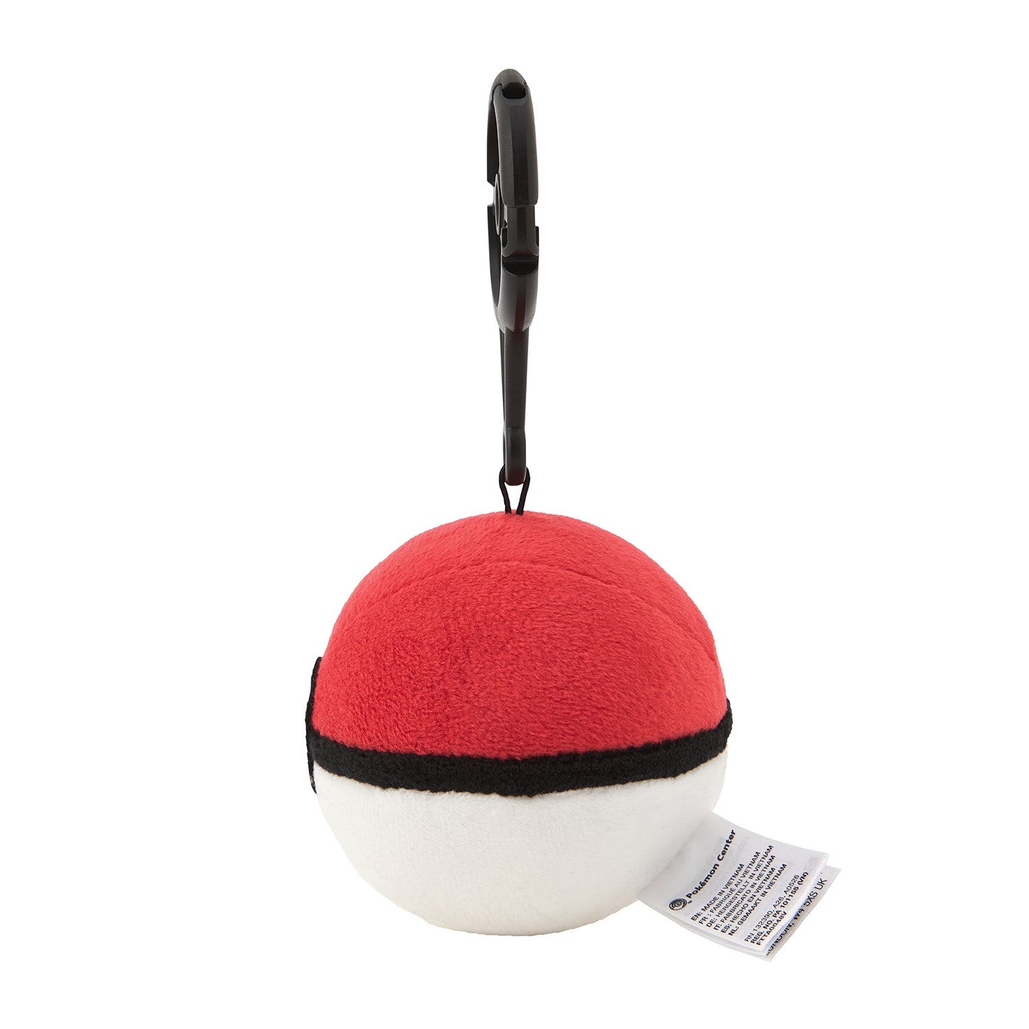 Pokémon Mascot with Carabiner - Poké Ball