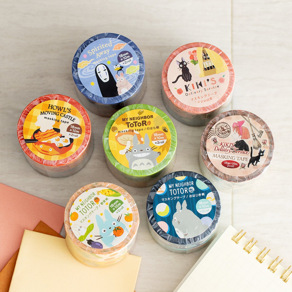 My Neighbor Totoro Masking Tape - Set of 2