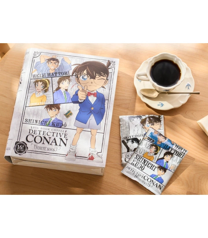 Sawai Coffee & Detective Conan Collaboration Big Book Drip Coffee 13g 16 Bags