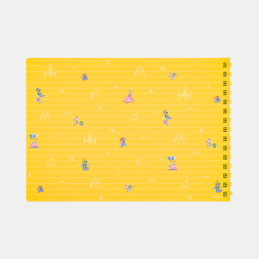 A5 Ring Notebook Super Mario Family Life