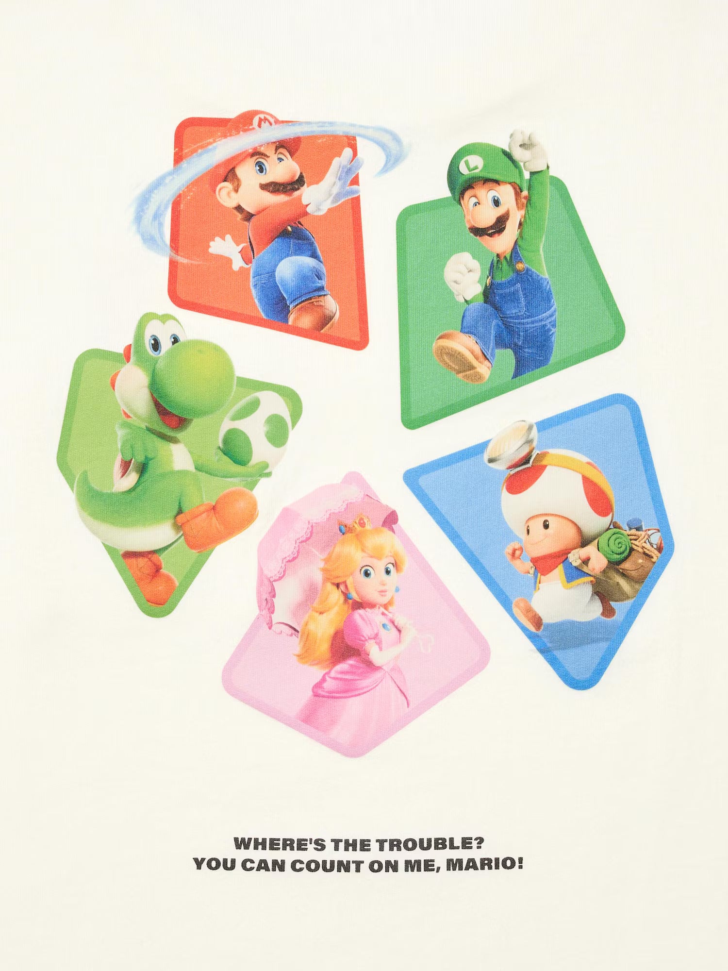The Super Mario Galaxy Movie Kids T-shirt