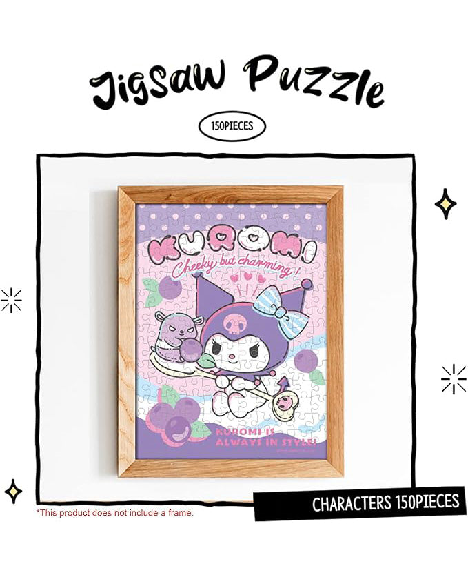 Kuromi Jigsaw Puzzle 150pcs