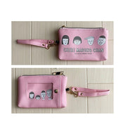 Chibi Maruko-chan Face Pass Case with Reel