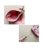Chibi Maruko-chan Face Pass Case with Reel
