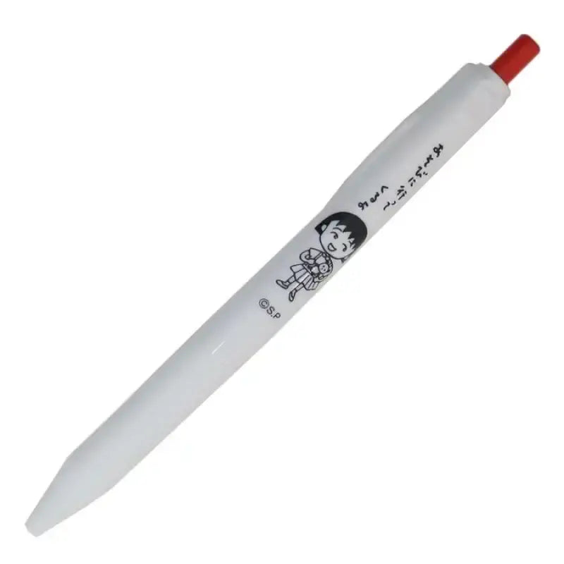 Chibi Maruko-Chan Sarasa R Ballpoint Pen - Red