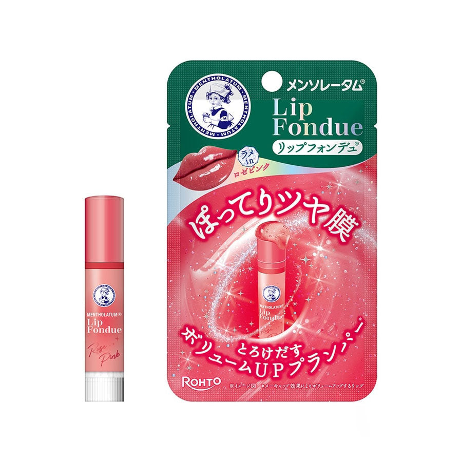 Mentholatum Lip Fondue Rosé Pink Clear