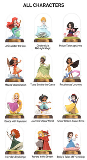 POP MART Disney Princess Create Your World Series Figures Blind Box