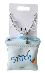 Stitch & Angel Bracelet & Pouch