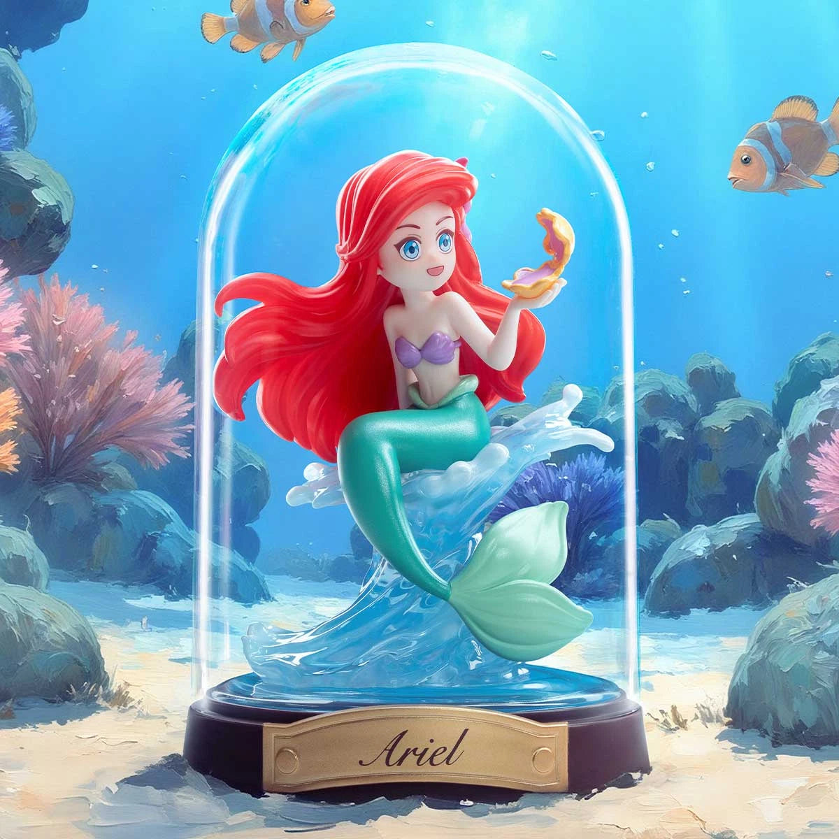 POP MART Disney Princess Create Your World Series Figures Blind Box