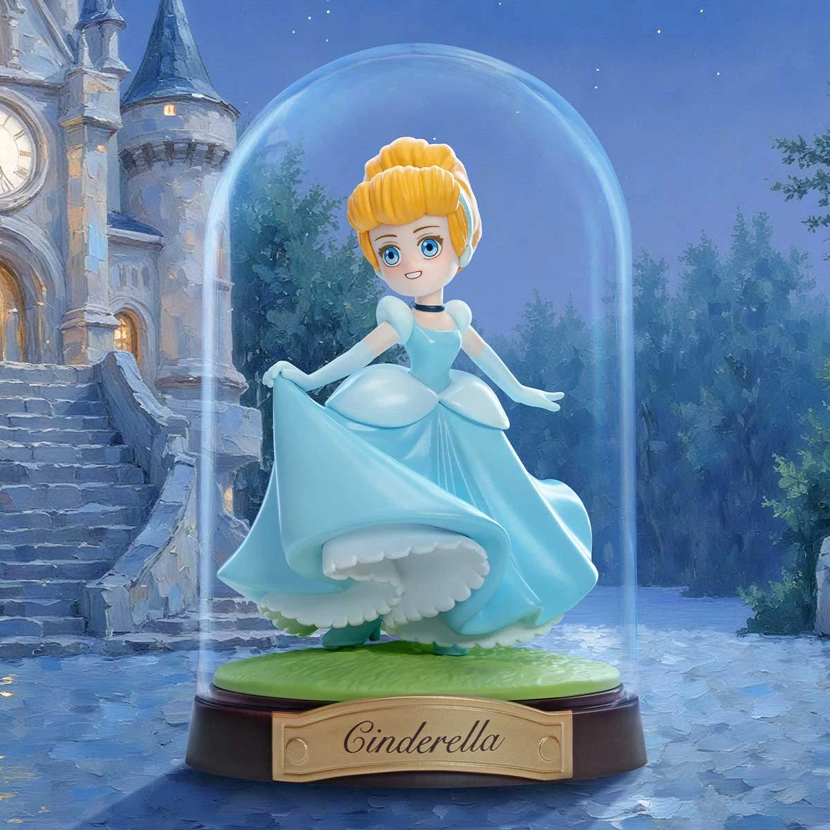 POP MART Disney Princess Create Your World Series Figures Blind Box