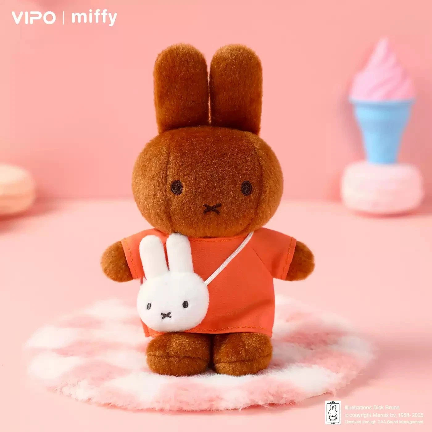 Miffy Travel Series Plush Keychains Blind Box