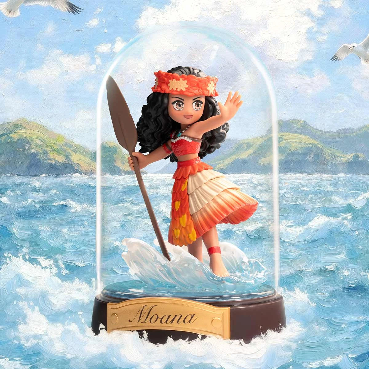 POP MART Disney Princess Create Your World Series Figures Blind Box