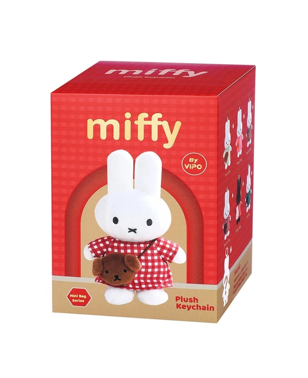 Miffy Travel Series Plush Keychains Blind Box
