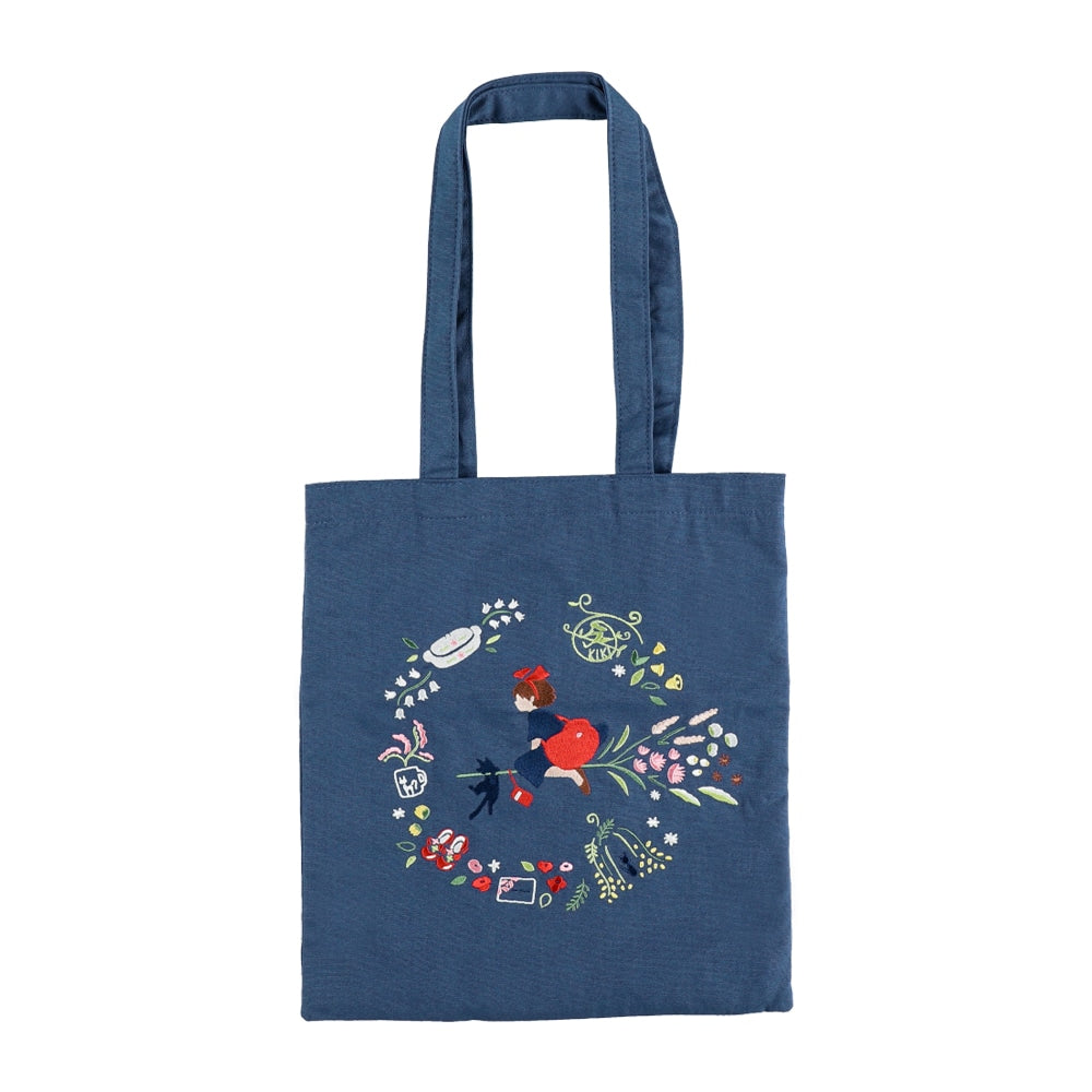 Ghibli Closet Limited Edition - Kiki's Delivery Service Embroidery Series Tote Bag