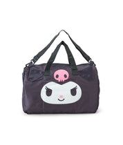 Kuromi Face-shaped Folding Boston Bag