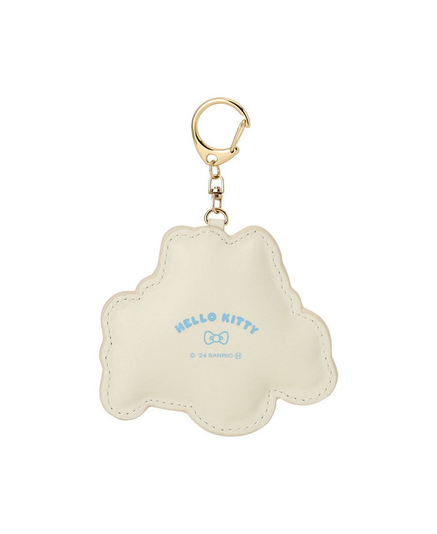 Hello Kitty embroidered keychain airplane